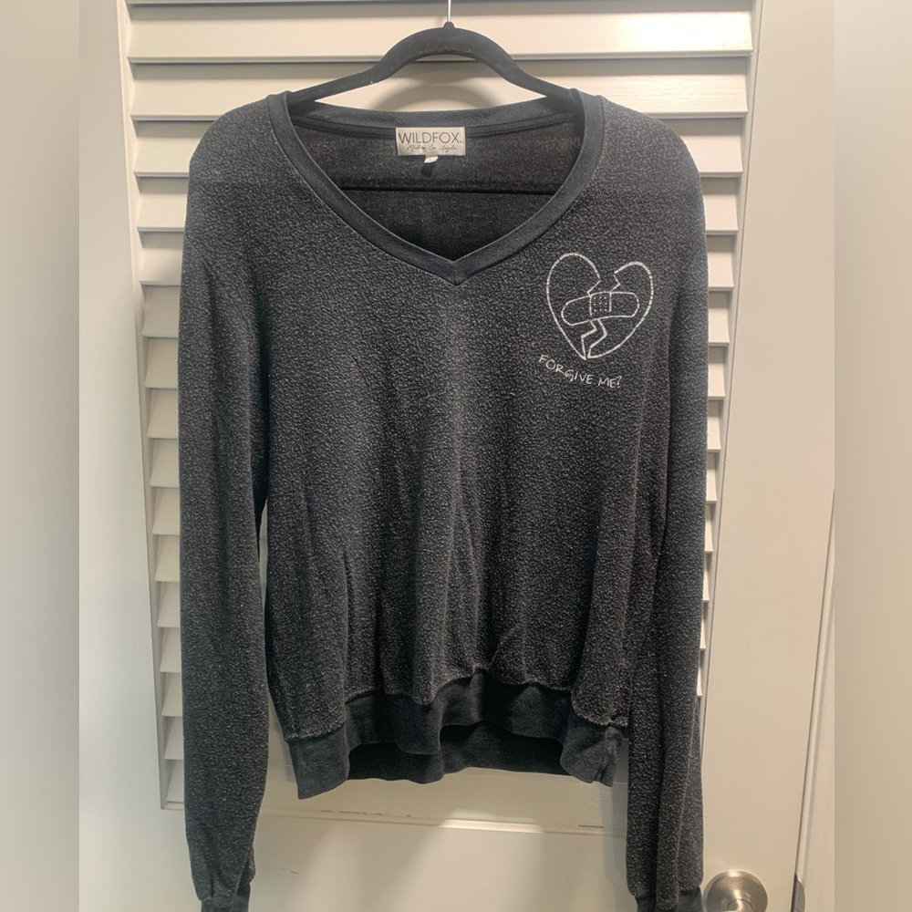 Wildfox “Forgive Me” sweatshirt